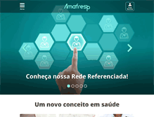 Tablet Screenshot of amafresp.org.br